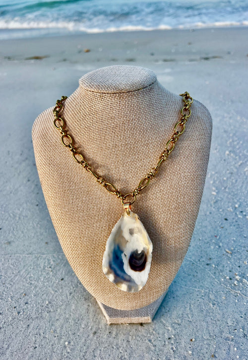 Chunky Oyster Necklace